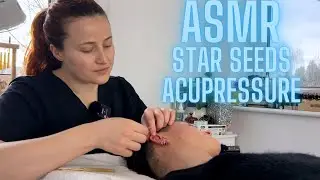 ASMR Star Seeds Ear Seeds Acupressure 💫