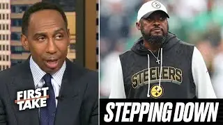 FIRST TAKE | Steelers fans NOT deserve Mike Tomlin - Stephen A. Smith on Tomlin stepping down as HC