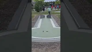 Kijk dit moment tot het einde 👀Minigolf topsport in actie ⛳      #minigolf#topsport