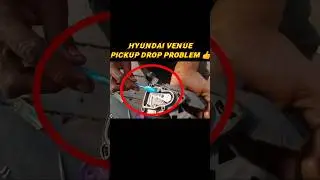Hyundai Venue Pickup Drop Problem | Venue Pickup Symptoms #hyundai #venue  #car #shorts
