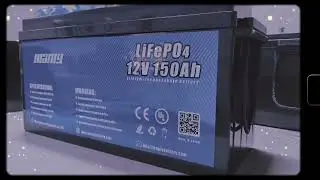 MANLY 12V 150Ah LiFePO4 Battery is deep cycle battery is designed for replacing Lead Acid Batteries