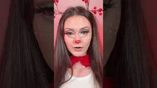 🦌&hearts;️ #макияжРудольфа #рождественскиймакияж #макияж