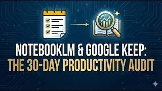 NotebookLM и Google Keep: 30-дневный аудит продуктивности