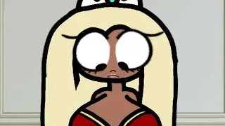 Julia failed mission / stomach growl animation