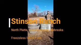 Livestock Cow Cattle Freezeless Stock Tank Trough