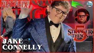 Jake Connelly Talks About Derek Turnbow In Stranger Things 5 | Interview & Reaction