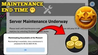 Today Server Maintenance End Time 😎 eFootball 26 Mobile 