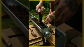 DIY Gutter Garden Hack &mdash; From Trash to Garden in One Afternoon