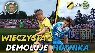 WIECZYSTA MASAKRUJE HUTNIKA W HISTORYCZNYCH DERBACH KRAKOWA! KONCERT DRUŻYNY SŁAWOMIRA PESZKO.