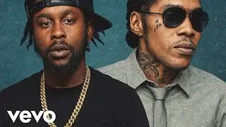 Popcaan & Vybz Kartel  - Wapped In Gold (Official Music Video) 2025