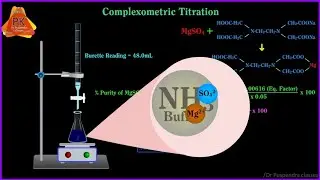 Complexometric Titrations Animation | Principle and Mechanism | Complexometry | MgSO4 Estimation