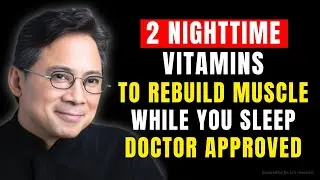 Forget Magnesium! These 2 Nighttime Vitamins Restore Muscle Strength After 60 | Senior Health Tips