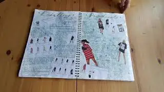 The Circular Economy: GCSE Fashion Textiles Sketchbook