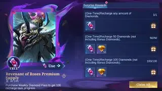 Last get Alpha Legends Skin.. Mobile Legends Bang Bang | Revenant of Roses Premium Supply
