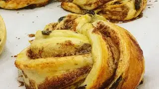 Рецепт мягкого и воздушного хлеба-бриоши с корицей и изюмом || Простой рецепт молочного хлеба для начинающих