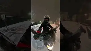This Snow Almost Took Me Down&hellip; #malm&ouml; #fooddelivery #insta360x5 #insta360