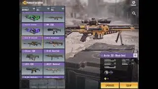 My settings and weapon showcase