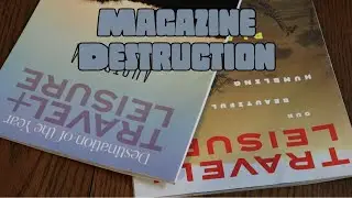 ASMR Magazine Destruction • Super Crinkly • No Talking
