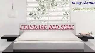 Standard Bed Sizes