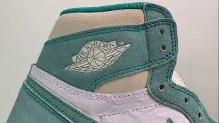 555088 311 Air Jordan 1 Retro High OG Turbo Green 2019