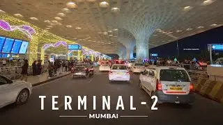 Mumbai Airport Drive | Peaceful Night Drive to T2 | 4K HDR