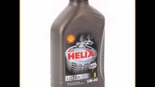 Моторное масло Shell Helix Ultra 5W40, 1 л, синтетическое