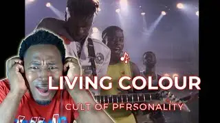 Living Colour - Cult Of Personality (Official Video) ( FIRST TIME REACTION )
