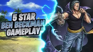 5★ Ben Beckman Gameplay (First Look) | One Piece Bounty Rush