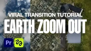 How to Create Earth Zoom AI Transition (Premiere Pro & @HiggsfieldAI)