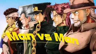 #jojo  [AMV] Jojo's Bizarre Adventure - Mann gegen / vs Mann [#rammstein ]