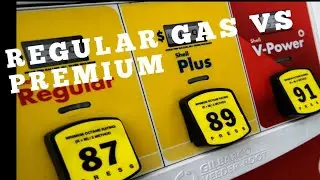 SHELL REGULAR GAS VS V- POWER PREMIUM