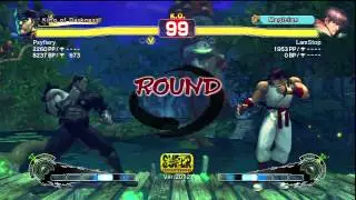 SSF4 AE Ranked Matches PSN Psyfiery vs randoms 149