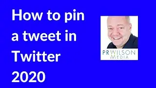 How to pin a tweet in 2020