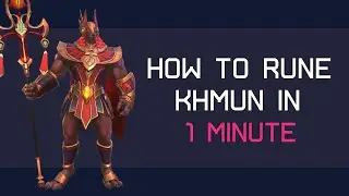 How to rune Khmun in 1 Minute | Summoners War Lost Centuria