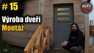 #15 V&yacute;roba dřevěn&yacute;ch dveř&iacute; sv&eacute;pomoc&iacute; - Mont&aacute;ž dveř&iacute; - Kutil Tom - DIY