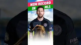 Lionel Messi breaks a new record in MLS! 🔥🤯