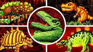 Prehistoric Isle Arcade - All Bosses & Ending