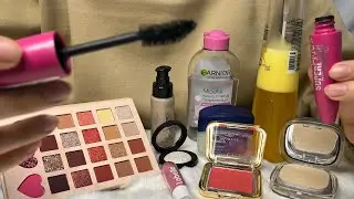 ASMR No Talking Doing Your Makeup 💄 (Mouth Sounds, Layered Sounds)