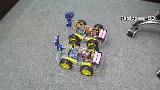 Arduino based obstacle avoiding robot car Radiogear BD