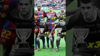 Barcelona 2011🩵and how many LALIGA titles players own #football #feedshorts #barcalona