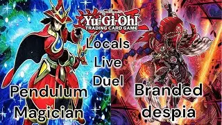 yugioh locals live duel pendulum magician vs branded despia #pendulummagician #yugiohtcg #yugioh