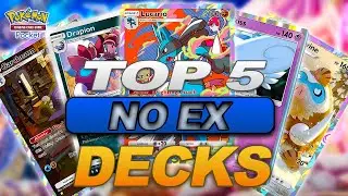 Top 5 NEW NO-EX Decks to play NOW! | Pokemon TCG Pocket