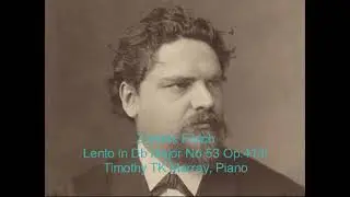 Fibich - Lento in Db Major No.53 Op.41/II - Timothy TK Murray, Piano #piano #romantic #beautiful