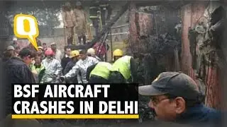 BSF Plane Crashes in Delhi, All 10 Passengers Aboard the Craft Killed