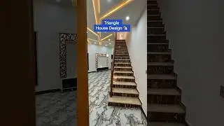 Triangle House Design 🏡