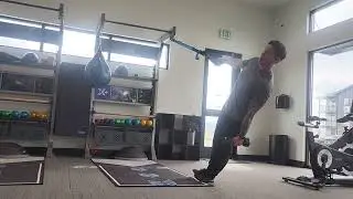 Unilateral DB Lateral Raise Supported In Side Plank By TRX