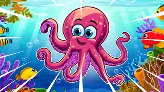 The Friendly Octopus 🐙🌊 | Best Kids Songs & Nursery Rhymes | Kids Hits