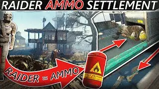 My Fallout 4 Settlement Where I Convert Raiders Into Ammo