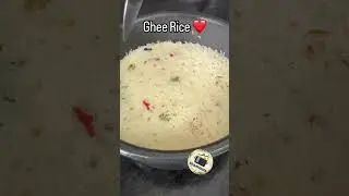 Ghee Rice || Nei Soru #shorts #youtubeshorts #ytshorts #food #recipeischool
