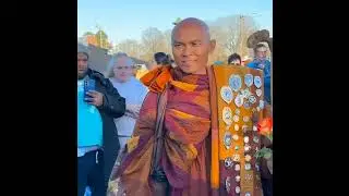 Walk for peace monks // Buddhist monks //monks in America // walk for peace // Aloka the peace dog🐕